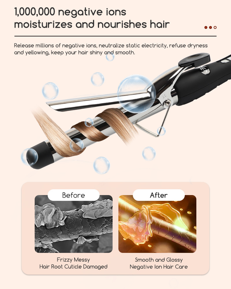 Ceramic Infrared Technology Hair Curling Irons Professional Personal Care