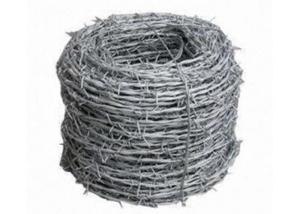 China 1.8mm Diameter Military Barbed Fencing Wire Rust Resistant wholesale