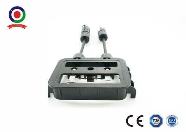 Flame Resistant Photovoltaic Junction Box Anti Electric Shock Insulation