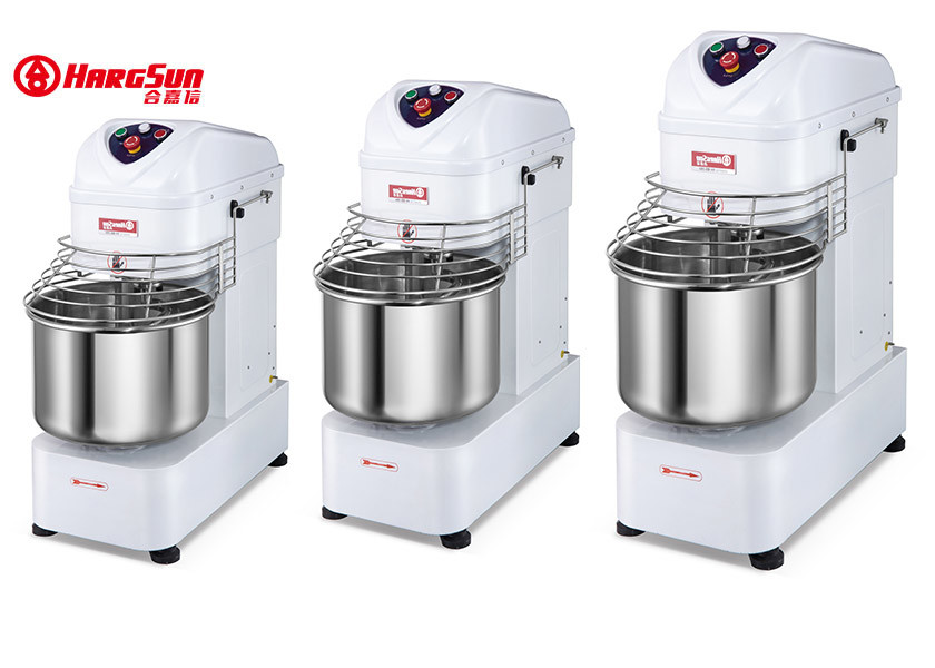 16kg 40L Bakery Spiral Mixer , 380V 220V Bakery Dough Kneading Machine