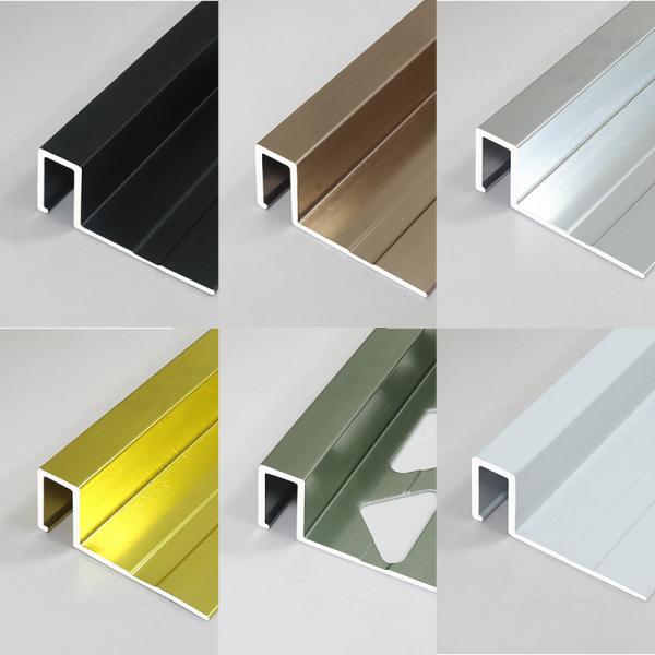 5mm Aluminium Beading For Tiles Ceramic Tile External Corner Line Trim