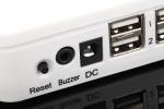 COMER 4 ports security display systems for retail shop mobile phone supermarket