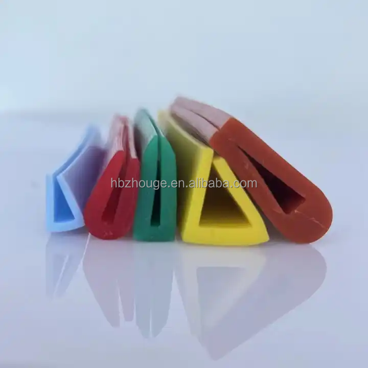 Refrigerator U Shape Rubber Sealing Strip for Sheet Metal Hardness 65±5/Customizable
