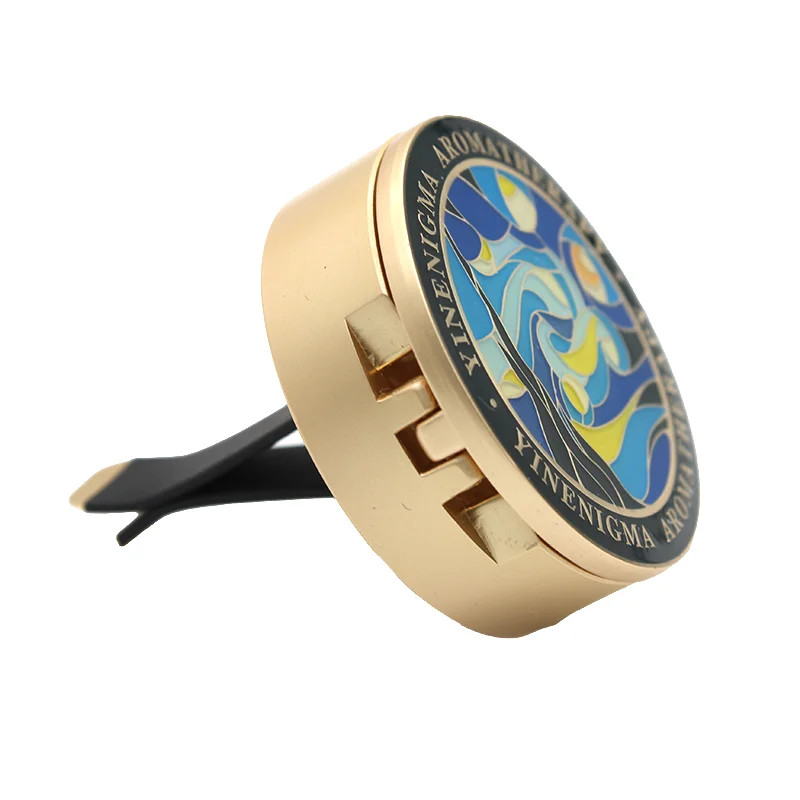 Custom Logo Car Perfume Diffuser Ventilation Clip Air Freshener Car Aromatherapy