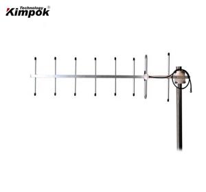 China High Gain Yagi Antenna For Digital TV , Outdoor TV Antenna 12dbi 500W power wholesale
