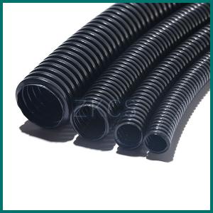 China ROHS Anti Twist Black Corrugated Flexible Hose Cable Conduit Corrugated Hose Pipe wholesale