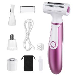 Rose Pink Gentle Foam Razor Electric For Women