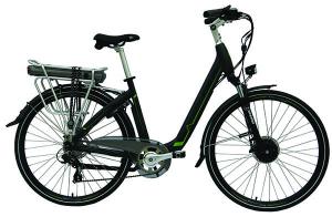 China 25-32KM/H Electric City Bicycle , Shimano Derailleur system Urban E Bikes wholesale