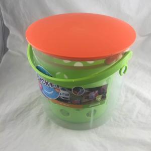 China Rustproof Green Household Storage Racks , Telescopic Handle Fishing Bucket wholesale