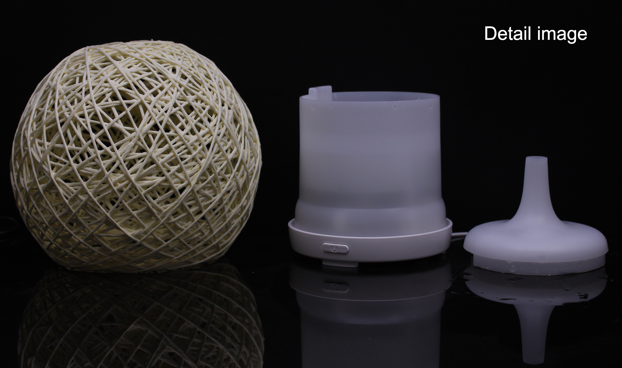 Ball Net Design Rattan Essential Oil Diffuser Ultrasonic Air Humidifier