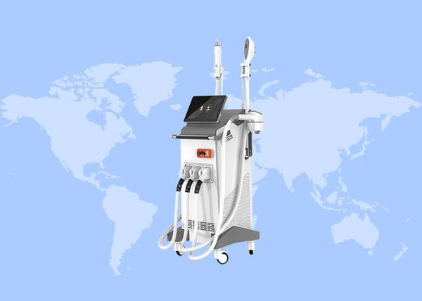 Vertical Multi-functional 808nm ND YAG IPL Laser Machine for Hair Removal Skin