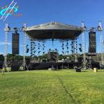 Spigot 6061-T6 Aluminum Roof Truss System With Line Array