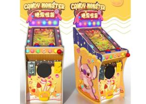 China 19 Inch Pinball Game Machine , Candy Monster Kids Pinball Machine wholesale