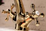 Fashionable design ceramic cartridge tub faucet bathroom faucet