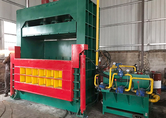 Hydraulic Drive Stainless Steel Baler Scrap Metal Steel Copper Aluminum Press