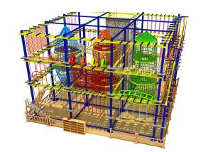 China Children'S Indoor High Ropes Course Park Equipment wholesale