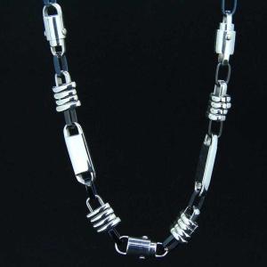 China Fashion Trendy Top Quality Stainless Steel Chains Necklace LCS136-1 wholesale