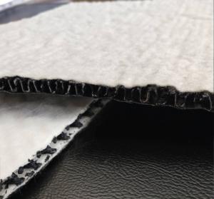 China Wave Shaped Geocomposite Sheet Drain Shockproof For Soccer Field wholesale