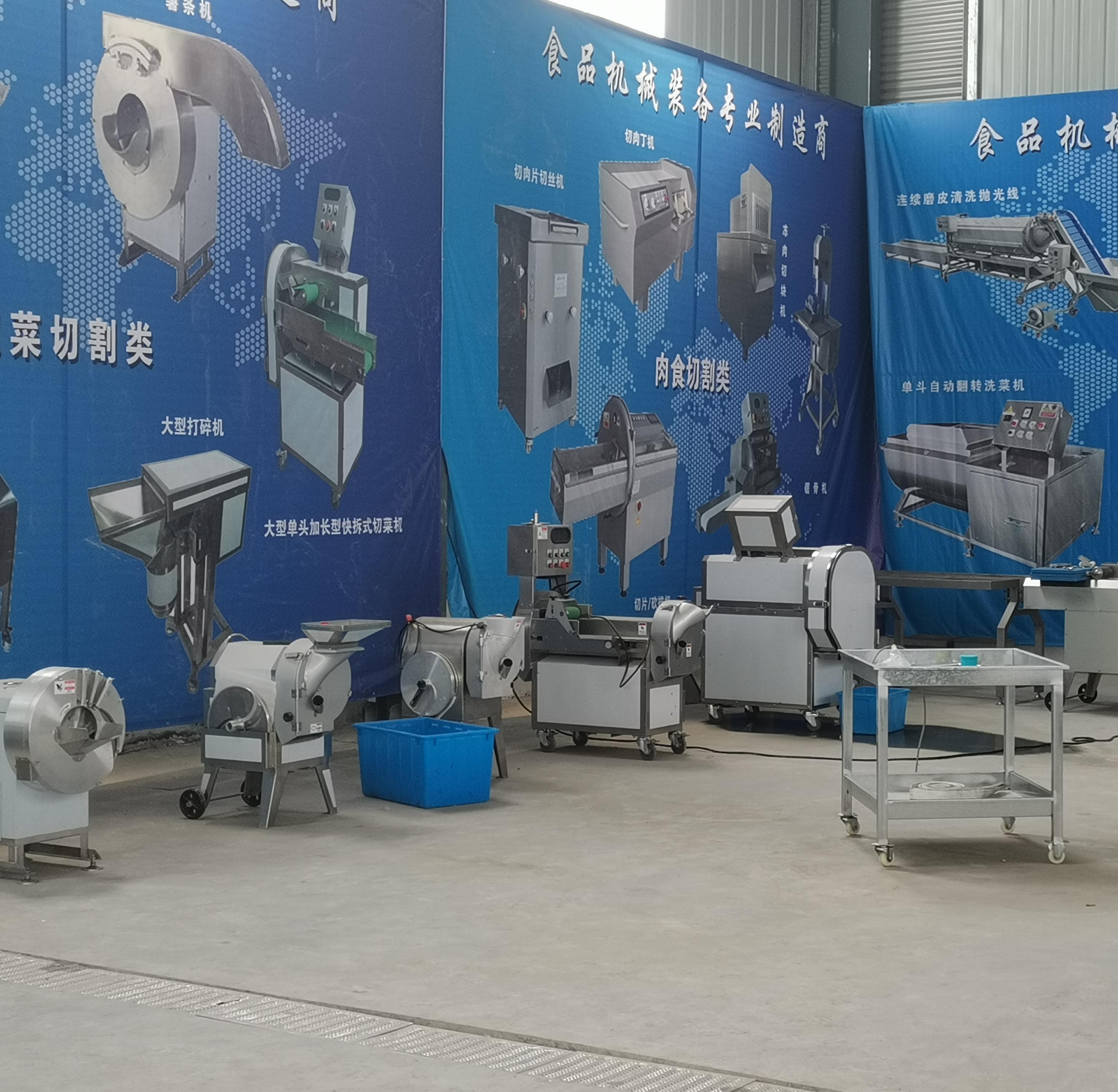 304 Stainless Steel Automatic Sweet Potato Yam Washing Machine Peeling Production Line