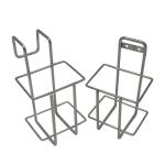 Durable Medical Grade Metal Wall Hanging Baskets Antibacterial Hand Gel Place