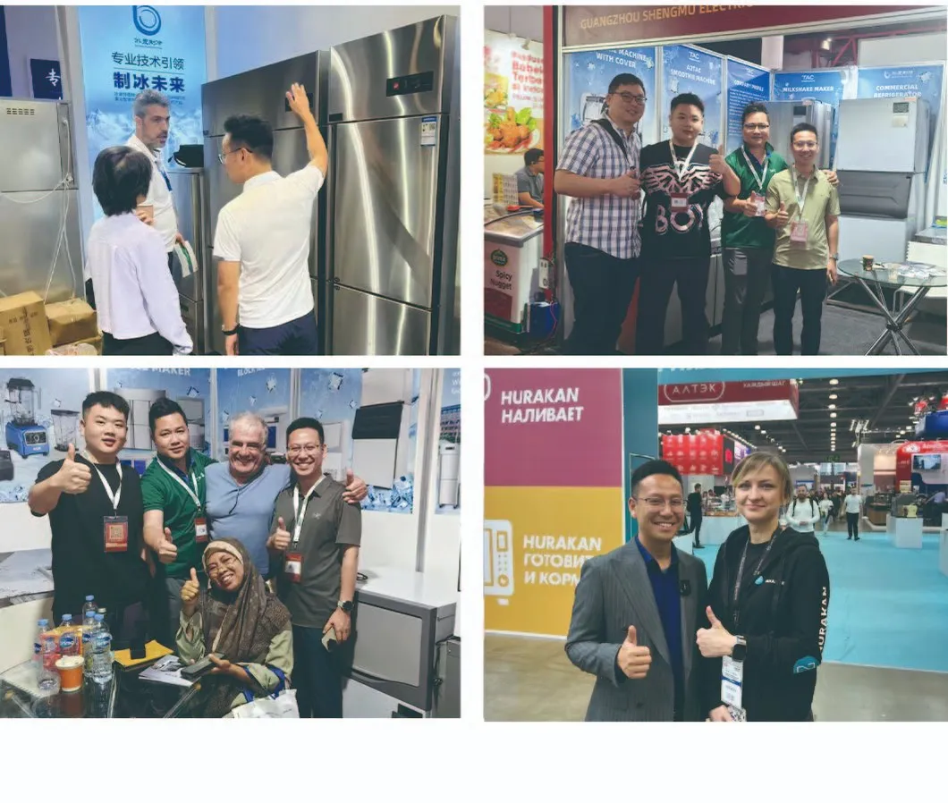 Commercial Air-Cooled Vertical Two-Door Refrigerator Refrigeration Refrigeration