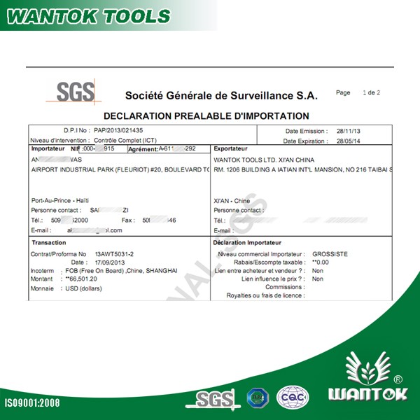 Customized Support 4" Trenching Shovel with Fiberglass Handle and 370x140mm Head Size