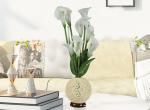 Calla lily vase light hotel small night light indoor living room bedroom