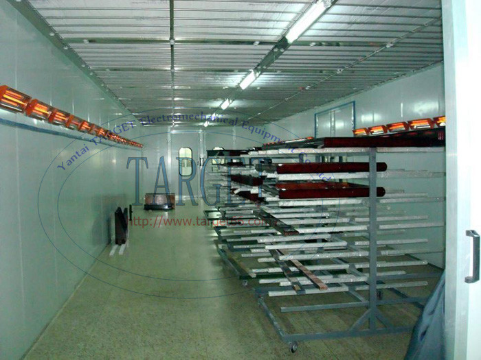 Wood Spray Painting and Baking Booth / furniture spray painting