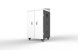 China Ipad Charging Cabinet 42 Ports AC Power Charging Cart wholesale