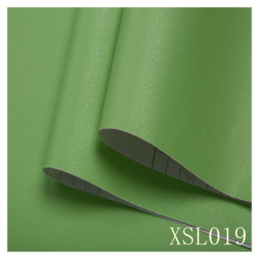 Removable Home Wallpaper in Gray Color Peel Off Sticker Wall Paper with Soundproof Function Roll Size 122cm*50m
