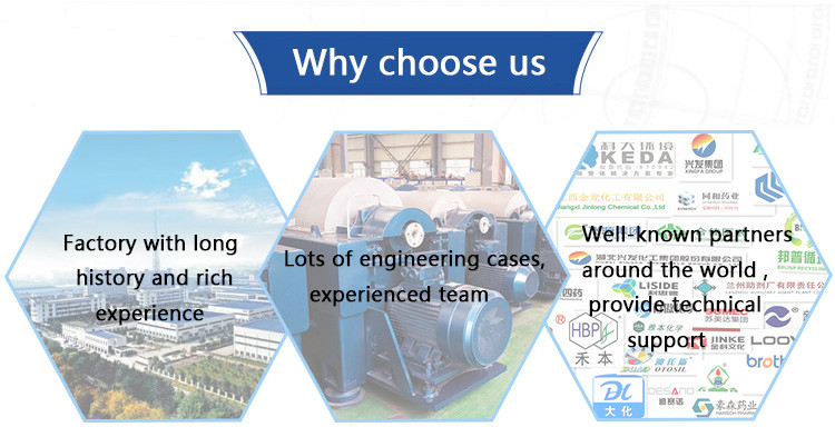 PLC Controlled Pusher Centrifuge With Capacity 1-20T/H For Solid Liquid Separation