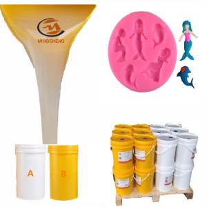 China RTV-2 LIQUID SILICONE RUBBER PLATINUM CURED RESIN CRAFTS MOULDING SILICONE wholesale