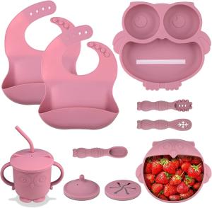 China Practical Nontoxic Silicone Food Catcher Bibs Heatproof Lightweight wholesale