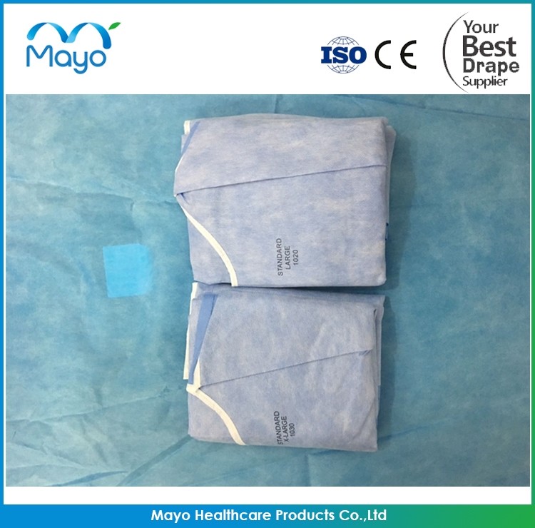 Cardiac Interventional Therapy Coronary Angiography Drape Pack With 4 Hole