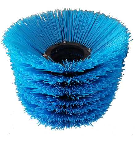 Blue PP Plastic Fibers Rotary Side Broom Road Sweeper Brushes