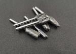 Cylindrical Shape Tungsten Carbide Rotary Burr With Silver Welding