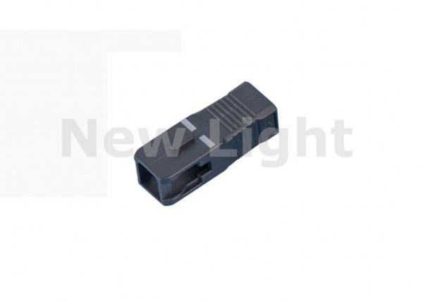 Local Area Network Fiber Optic Parts SC Housing Black Color With Excellent