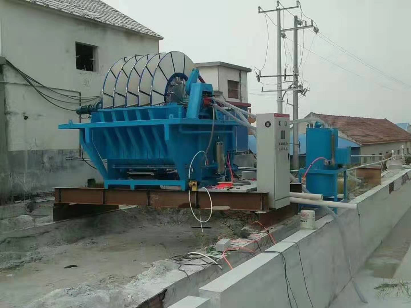 Professional Waste Treatment Machines For Mine Waste Recycling Ceramic Filter Rotary Drum
