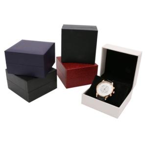 China 7.5cm Simple Packing Single Watch Box Wrist Watch Accessories Cardboard wholesale