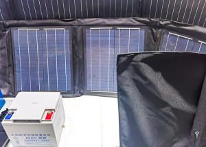 China Outdoor Folding Solar Energy PV System 12V 400A Fast Charging Battery 3000W wholesale