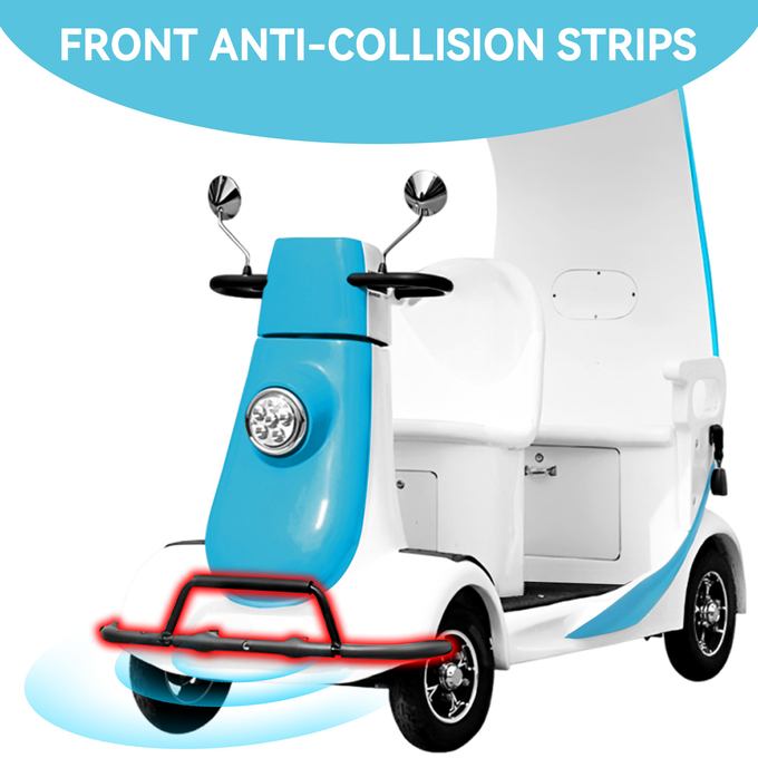 10km/h Smart Golf Carts Tour Vehicles 50KM Range OEM Solutions