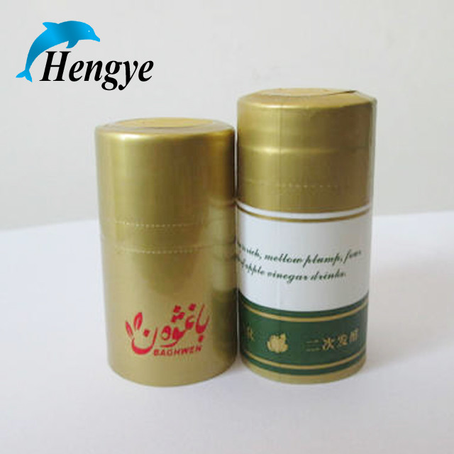 pvc heat shrink cap seal for wine bottle, pvc shrink capsules PVC wine caps for red wine bottle in red color
