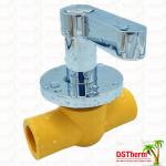 Ppr Chrome Plated Brass Cartridge PPR Ball Valve 20mm 25mm 32mm High Pressure