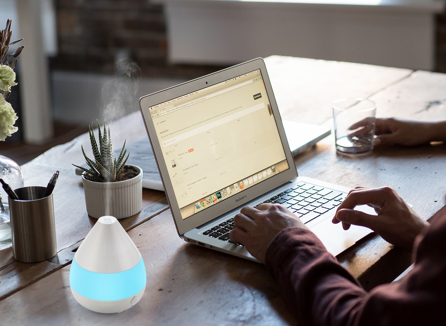 Portable Mini 5V Ultrasonic USB Air Humidifier Logo Customized