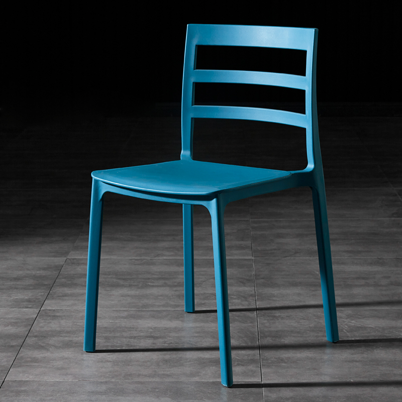 Adjustable Full PP Stacking Plastic Restaurant Dining Chairs Popular Modern Outdoor Stackable Chairs G.W. 19.4kg 5pcs/ctn