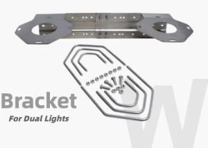 China 304 SS LED Mounting Brackets For Double Aviation Obstruction Light wholesale