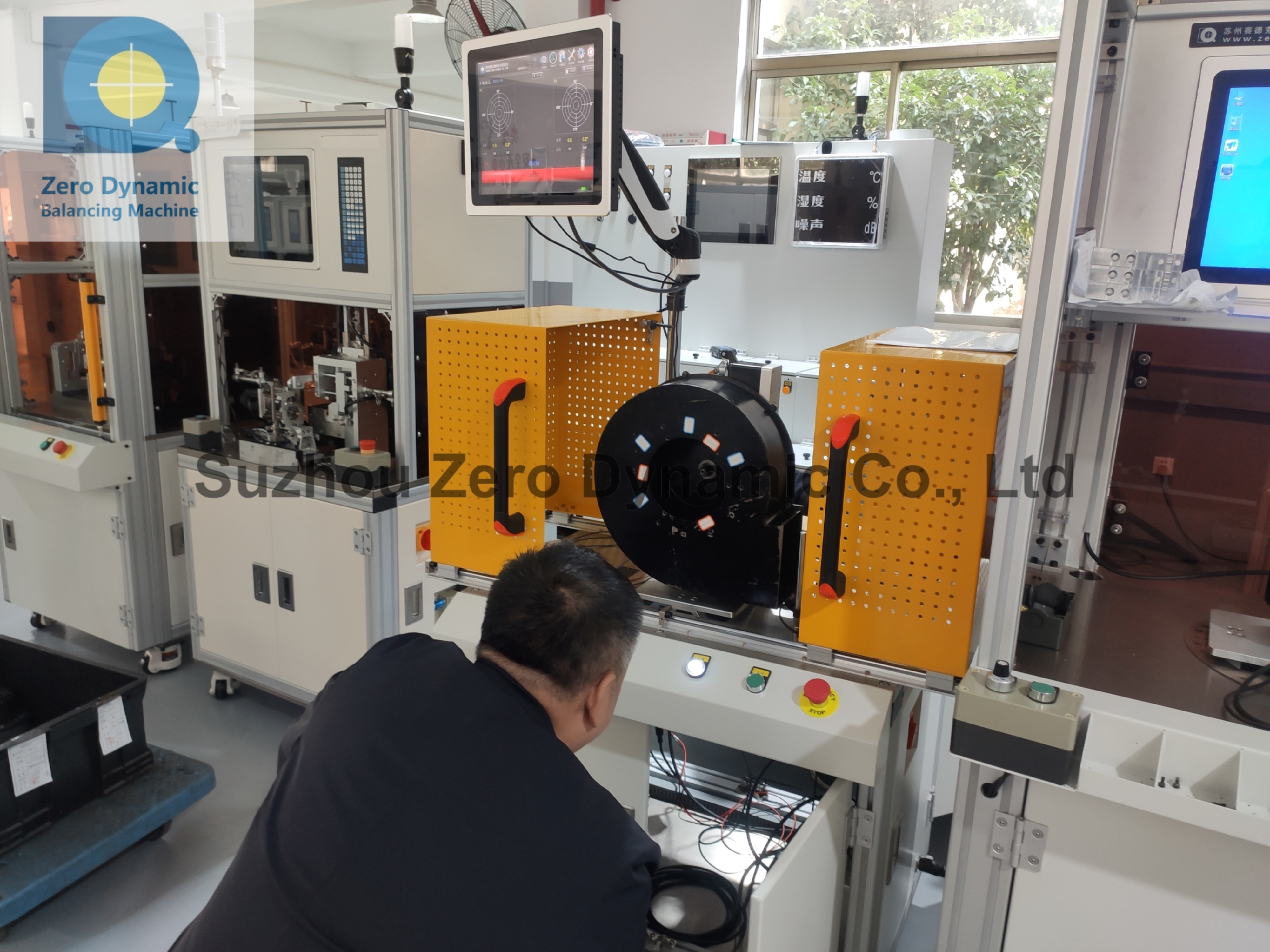 High Precision Blower Motor, Centrifugal Fan Motor Assembly Balancing Machine