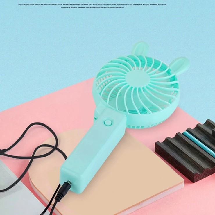 USB Power Colorful Office Foldable Handheld Mini Fan