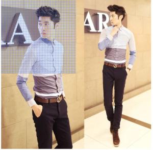 China High Quality And Lowest Price Of Retail Man Shirt's Stock FASHION FASHION wholesale