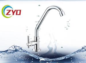 China Level Handle Kitchen Water Faucet , Oxidation Resistance Tap Water Faucet wholesale